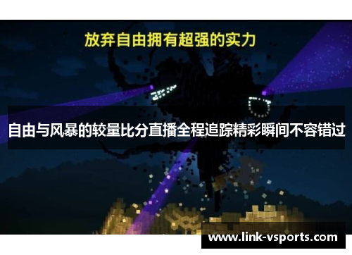 自由与风暴的较量比分直播全程追踪精彩瞬间不容错过